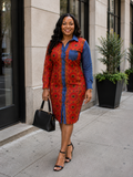 Adunni Mixed Print Shirtdress
