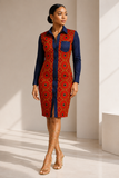 Adunni Mixed Print Shirtdress
