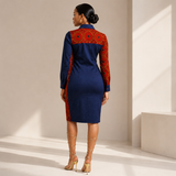 Adunni Mixed Print Shirtdress