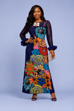 Omolewa Luxe Patchwork Dress