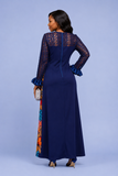 Omolewa Luxe Patchwork Dress