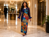 Omolewa Luxe Patchwork Dress